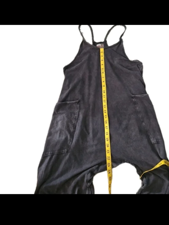 Free People Movement Womens Gray Oversized Cozy Hot Shot Onesie Jumpsuit XS - Picture 11 of 16